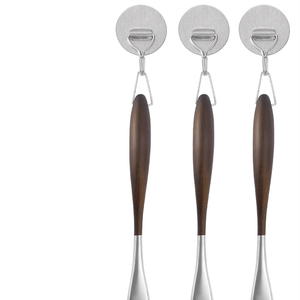 Manjia-Ensemble d'ustensiles <span class=keywords><strong>de</strong></span> <span class=keywords><strong>cuisine</strong></span> en silicone pour tréfilage en cuivre, poignée en acier inoxydable, spatule pour ustensiles <span class=keywords><strong>de</strong></span> <span class=keywords><strong>cuisine</strong></span> antiadhésifs - Product Image 5