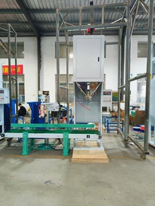 DCS-100A DCS-100AZ büyük ambalaj ölçekli yarı otomatik pirinç mercimek fasulye mısır besleme paketleme makinesi pnömatik tahrik - Product Image 2