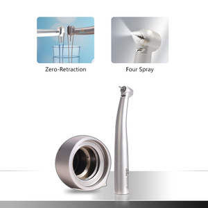 YAYIDA Pieza de mano dental de acero inoxidable con fibra óptica, 4/6 orificios, acoplamiento rápido, alta velocidad para uso odontológico - Product Image 5