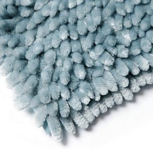 Shiny Absorbent Shaggy Chenille Bath Mat <strong>Bathroom</strong> <strong>Products</strong> - Product Image 5