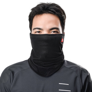 Cache-cou de cyclisme Boton noir en néoprène, protection contre le froid, sports de plein air, utilisation hivernale - Product Image 1