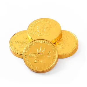 5g wholesale coins and gold tissue chocolate halal Chocolates and sweets