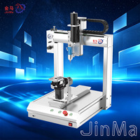 Robot de distribution de silicone de bureau à 5 axes, machine de distribution automatique de colle