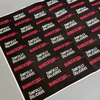 Papier spécial non couché sans bois, double face, 50 g/m², en pâte vierge, résistant à la graisse et à l'humidité, personnalisé CMYK pour biscuits et sucettes