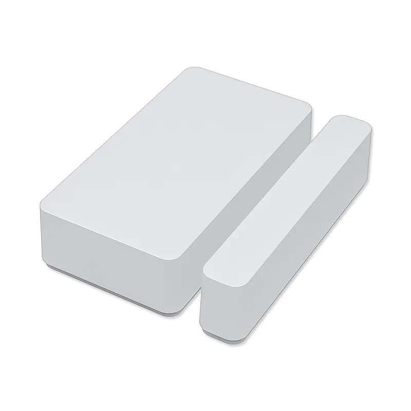 Sensor de contato magnético sem fio da janela do ce robusto, sensor de porta tuya zigbee