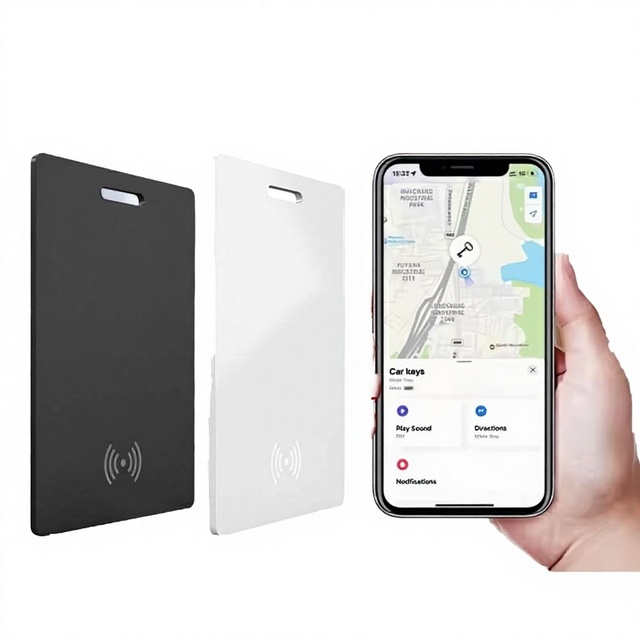 MFI Card Locator Wallet Pet Luggage GPS Tracker Tag Android Finder Bluetooth Wireless Recharge AirTag Tracker Plastic IP67