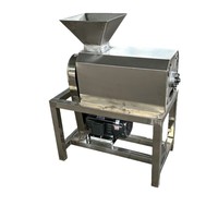 Industriële fruit- en groentepit-, meng- en pulpmachine voor kersen, mango's, longans, pruimen en pruimen, roestvrij staal, 380V, 1500W, 1 jaar garantie