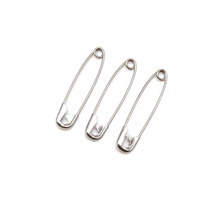 Vente en gros d'épingles de sûreté en acier inoxydable argent 23mm 28mm attache épingle de sûreté pour vêtement vêtements accessoires de <span class=keywords><strong>couture</strong></span> - Product Image 4