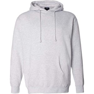 2025 Men's Hooded Pullover <b>Sweatshirt</b> Anti-Wrinkle Anti-Shrink Size XXS 6XL <b>Grey</b> Heather Screen Model IND4000 - Product Image 1