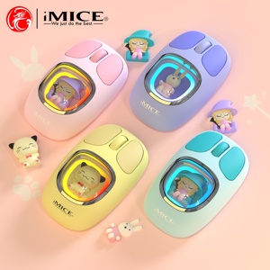 IMICE W-540 chế độ kép có thể sạc lại Chuột không dây với Type-C có thể sạc lại cho thị trường quà tặng - Product Image 6