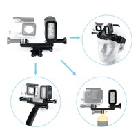 Lampe de plongée LED étanche Hongdak, dimmable, haute puissance, ABS, 45 m de profondeur, lampe frontale étanche pour la plongée