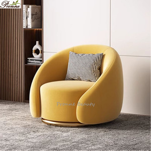 Ghế Sofa Lười Thoải Mái Kiểu Bắc Âu Sang Trọng Cho Thẩm Mỹ Viện Trung Quốc Ghế Hổ Thiết Kế Xoay Được - Product Image 6