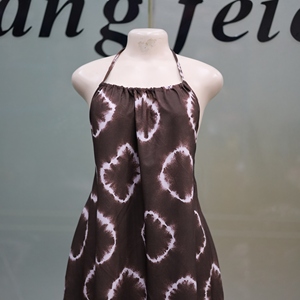 Nuovo Abito Lungo Estivo da Donna, Sexy, Senza Schienale, Stile Etnico Africano Tie-Dye, con Spalline Sottili, Senza Maniche, per Vacanze al Mare e Casual - Product Image 6