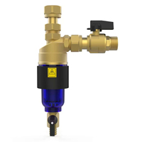 Séparateur de saleté magnétique pour chaudière murale à haute fiabilité, filtres magnétiques pour chaudière de chauffage central pour le détartrage et les métaux lourds