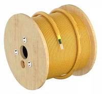 Intérieur 1 2 4 6 8 12 24 48 96 144 Core Tight Buffer Multimode 0M3 OM4 Distribution Fibre Optique Câble GJFJ8V/H