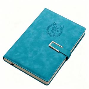 Diario Personalizado con Logotipo, Tapa Dura de Imitación de Cuero A5, Encuadernación Cosida, Múltiples Colores Disponibles - Product Image 2