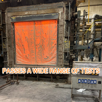 Renfort ignifuge tissu enduit de fibre de verre Pu tissu enduit de PU ignifuge pour matériau de couverture de feu
