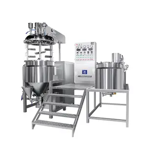 Hot sell vacuum homogenizing mixing emulsifier petroleum jelly making machine,cosmetic cream mixer