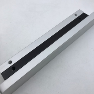 Hot Aluminium Nordic <strong>Black</strong> Aluminum Color Solid One Word Straight Strip Aluminium Handles Kitchen Handles <strong>Drawer</strong> Pull - Product Image 4