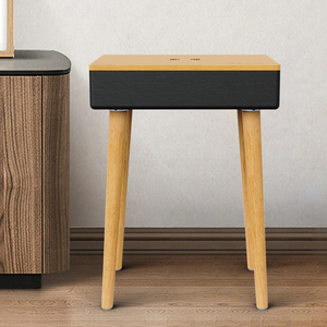 Audmic Bluetooth <span class=keywords><strong>TABLE</strong></span> Haut-parleur Filaire Super Bass Sound Subwoofer Home Cinéma Rechargeable <span class=keywords><strong>Table</strong></span> de Musique avec Chargeur à Induction - Product Image 5