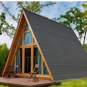 Casa Prefabricada de Dos Pisos, Diseño Triangular Moderno, Ligera, de Acero, Económica <span class=keywords><strong>y</strong></span> de Alta Calidad - Product Image 6