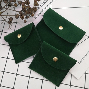 Pochette de montre en polaire double face, organiseur de câbles de données, étui de protection pour cartes bancaires et clés, personnalisable avec fermeture à bouton et écran - Product Image 3