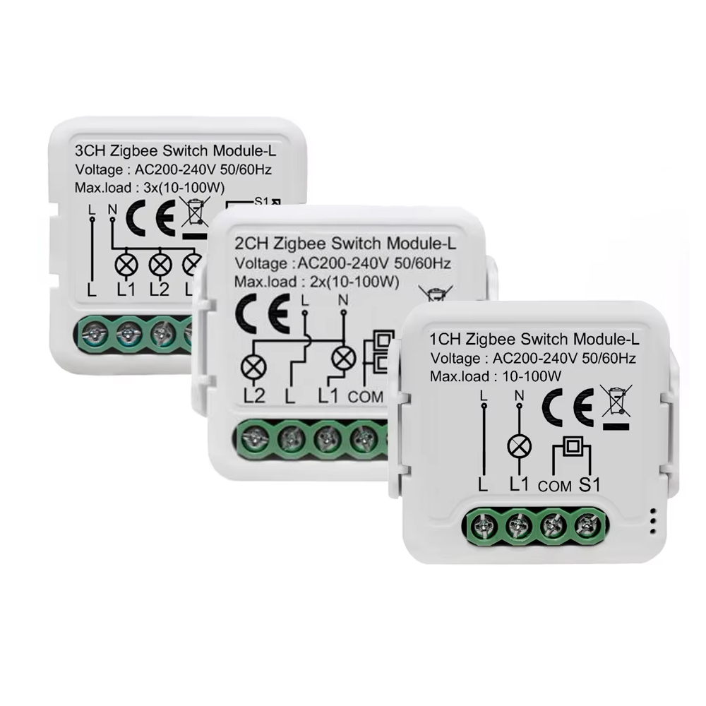 Tuya Smart ZigBee Switch Module 10A DIY Smart Home Light Breaker Alexa Google Home Compatible No Neutral Smart Remote Control · image 1