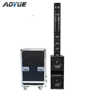Enceinte colonne haut de gamme en néodyme, enceinte tour sur pied, enceintes encastrables pour la maison avec flight case La512, enceinte domestique - Product Image 3