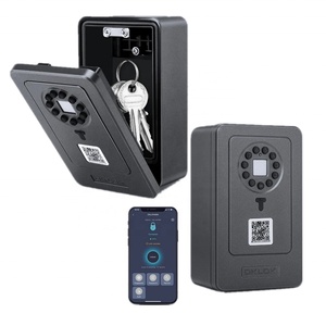 2024 New Arrival Smart Wifi Digital App Password Acrylic Fire Resistant Medicine Jewelry Key Storage Safe <b>Lock</b> <b>Box</b> Wall Mounted - Product Image 1