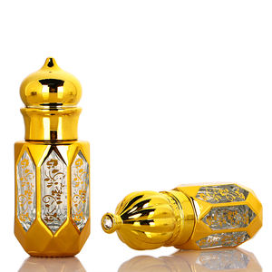 3ml 6ml Bouteille vide en verre Attar Bouteilles <span class=keywords><strong>de</strong></span> parfum et d'huile essentielle <span class=keywords><strong>de</strong></span> style arabe <span class=keywords><strong>de</strong></span> Dubaï pour le sérum <span class=keywords><strong>de</strong></span> soin <span class=keywords><strong>de</strong></span> la peau - Product Image 4