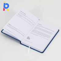 Cuadernos de Negocios A5 al por Mayor, Libretas de Cuero PU y PVC Preimpresas, Cuadernos Concisos para Reuniones, Regalo