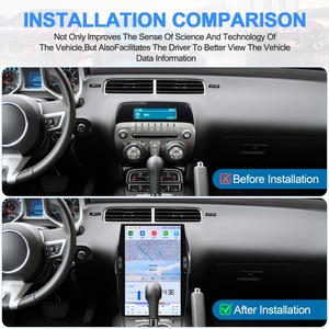 NaviHua 14.5" Vertical Screen Multimedia for Chevrolet Camaro 2010 2015 Android Car Radio <b>Auto</b> Head Unit Monitor Carplay Upgrade - Product Image 3