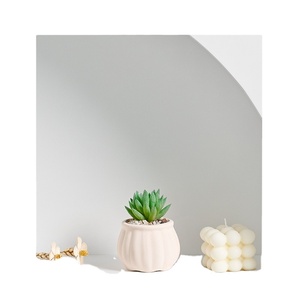 Poterie non émaillée Pot de fleur mignon <span class=keywords><strong>Mini</strong></span> Pots de <span class=keywords><strong>plantes</strong></span> <span class=keywords><strong>succulentes</strong></span> pour enfants enfants peinture bricolage - Product Image 4