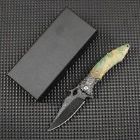 Couteau pliant haut de gamme en acier Damas VG10 à 67 couches, couteau de camping et d'extérieur, couteau de poche portable EDC, vente en gros d'usine