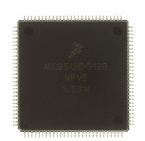 MC9S12DG128VPVE HCS12 ไมโครคอนโทรลเลอร์ 16 บิต 128KB แฟลช 8KB RAM 112-LQFP สำหรับยานยนต์ - Product Image 1