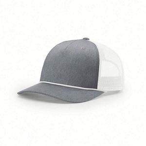 Nuevas Tendencias Gorra Trucker Richardson 112FPR de Cinco Paneles con Bordado de Cuerda y Estampado Personalizado con su Logotipo - Product Image 4