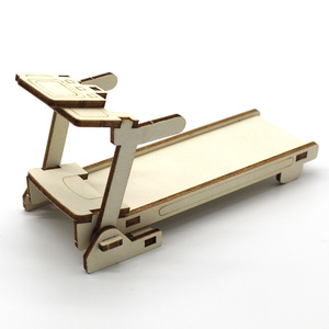 Kit de modelo de caminadora de madera, juguete educativo de ciencia para mayores de 14 años - Product Image 2