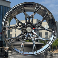 Jantes en alliage forgé 18 19 20 pouces, jantes personnalisées concaves 5x112 5x120 chromées pour X5 A6 Q7 RS6 911 Panamera Cayenne 488