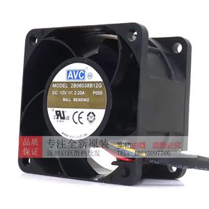 พัดลมระบายความร้อนแบบลูกปืน Avc 60 มม. 12V 2.2A สำหรับซีพียู พร้อมระบบควบคุม PWM - Product Image 4