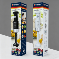 Mixeur plongeant Hoffmans HM-8039 600W avec tige en acier inoxydable et moteur 100% cuivre pur pour smoothies et jus