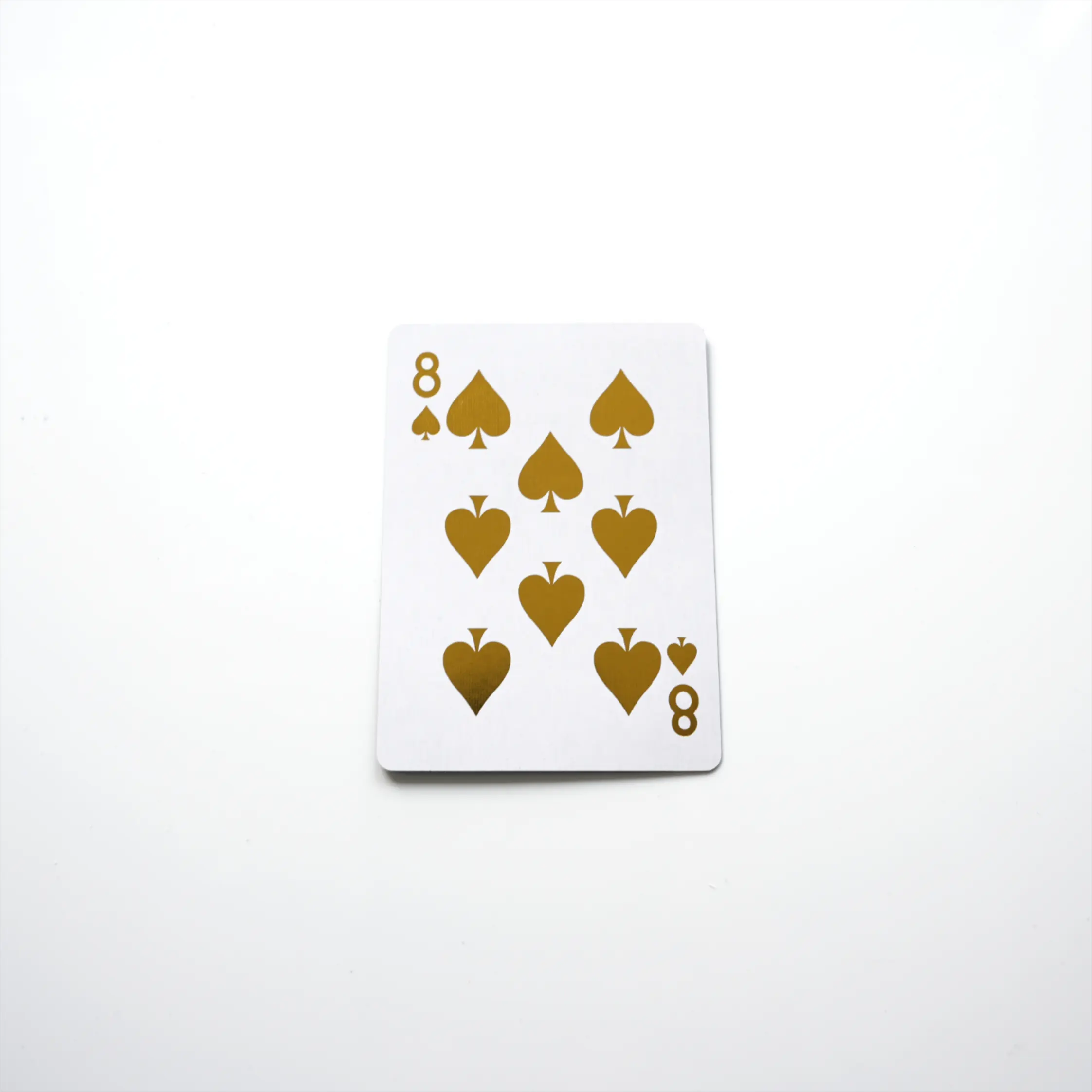 Individuelles Logo Druck personalisiertes Poker Deck wasserdichtes Papier blanko Sublimations-Mini-Spielkarten