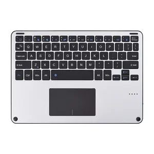 Aluminum Alloy Abs Scissor Foot Button Mini Wireless Keyboard For Tablet Pc Computer Laptop