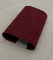 2,5 mm Bio-Mode-Öko-Kuhfaser-Flockleder, weiches Spaltleder für DIY-Bastelarbeiten, Möbel, Sofa, Auto, Gepäck, Taschen