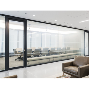 <span class=keywords><strong>Cloison</strong></span> en verre sans cadre Panorama pour bureau et entrepôt, design moderne, durable, absorption <span class=keywords><strong>acoustique</strong></span> hautement efficace - Product Image 1