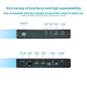 Nouvel ordinateur de contrôle industriel embarqué, mini <span class=keywords><strong>PC</strong></span> de bureau compact pour entreprise, double cœur, DDR4, <span class=keywords><strong>Windows</strong></span> <span class=keywords><strong>10</strong></span>, Intel HD Graphics - Product Image 6