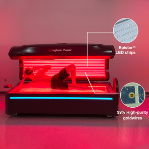 Magique Power CE RoHS LVD <span class=keywords><strong>EMC</strong></span> Garantie de 5 ans Sauna professionnel 850NM Lit infrarouge RLT Lit Spectra Led Lit à lumière rouge - Product Image 5