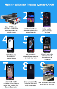 Đa chức năng Kính đá da Gỗ PVC ABS TPU điện thoại trường hợp máy in nhãn Sticker lớn 9060 6090 UV phẳng máy in - Product Image 3