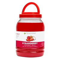 Vente directe usine – Meilleure vente : Gelée de fraise sucrée de qualité supérieure en cubes, conditionnée en pot, pour la préparation de bubble tea