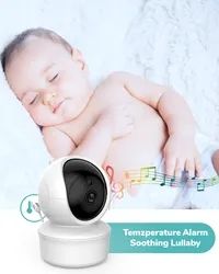 Caméra de sécurité pour bébé de 4.3 pouces avec version nocturne et prix bon marché - Product Image 4