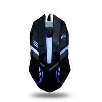 Ratón Inalámbrico Recargable Silencioso de Modo Dual 2.4G y Bluetooth LED Mini para Oficina, Portátil y PC